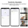 Tuya-Sensor de vibración inteligente Zigbee, Detector de movimiento y 
