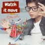 Science4you Robotics Betabot 126 Piece Robotic Kit, Build Your Interactive Robot, Construction Games, Riding Toys, Gifts for
