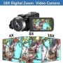 Cámaras digitales 4k videocámara profesional 48MP cámara WiFi Youtube 