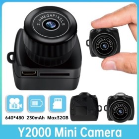 Minicámara portátil, grabadora de Audio y vídeo, dispositivo de Monito