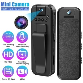 Mini cámara L7 1080P HD grabadora de vídeo Digital portátil policía Bo