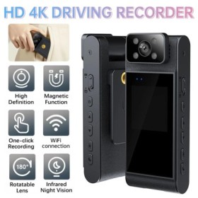 Mini cámara HD 4K con WiFi, grabadora de vídeo Digital pequeña portáti