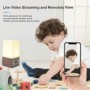 HD WiFi Mini cámara lámpara monitoreo protección de seguridad Monitor 
