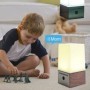 HD WiFi Mini cámara lámpara monitoreo protección de seguridad Monitor 