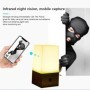 HD WiFi Mini cámara lámpara monitoreo protección de seguridad Monitor 