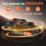 Tijeras de Podar Eléctricas, Profesional Tijeras de Podar con Motor Brushless, LCD Pantalla, 2000 mAh Bateria, SK5 Suchillas,