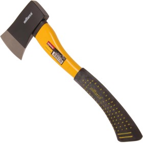 HOME It® Hacha de Fendado 600 g – Mango de Fibra de Vidrio con Agarre Antideslizante – 38 cm – Ideal para Jardinería y Leña