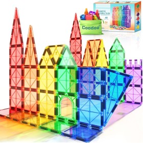 Magnetic Building Blocks Montessori Educational Toy for 2 3 Year Old Boys and Girls Magnetic Building Blocks Toddler Toys for