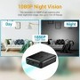Mini cámara HD de 1080P, cámara Wifi con batería integrada, videocámar