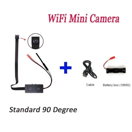Mini cámara DIY cámaras de vigilancia portátiles Wifi 4K Micro videocá