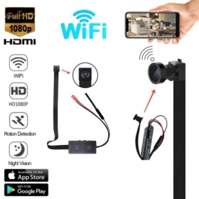Mini cámara DIY cámaras de vigilancia portátiles Wifi 4K Micro videocá