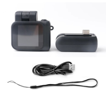 Mini cámara con llavero Y4000, compatible con tarjeta TF con pantalla 