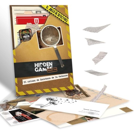 Hidden Games Crime Scene - The Crime of Quintana de la Matanza - English - Realistic Crime Scene Game, Exciting Detective Game,