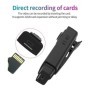 Pluma pequeña HD 1080P Mini cámara Clip Digtal Bodycam grabadora de ví