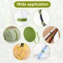 L&W Luck 12mm Brida para Plantas Cinta, 10m/20m/30m Bridas Reutilizables Lazos para Plantas,Cinta para Plantas Autoadhesiva