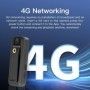 PEGATAH 4G Video Cámara Corporal 4K UHD Mini Grabadora Corporal Inalám