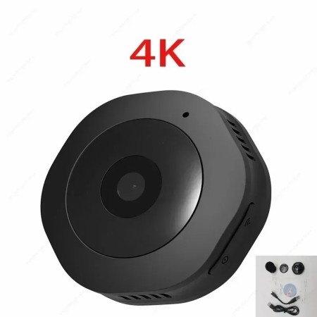 Mini cámara 4K Wifi 1080P HD seguridad inteligente para el hogar visió