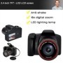 Cámara Digital portátil con Zoom de 16X, videocámara de fotografía, te