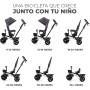 Kinderkraft AVEO Baby Tricycle, Foldable, Trike, Children's Bike, Evolutionary Tricycle, Tricycle Without Pedals, Baby Bike,