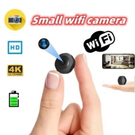 Mini cámara Espia 4K 1080P HD, Wifi, cámara web IP de seguridad inteli