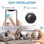 Mini cámara Espia 4K 1080P HD, Wifi, cámara web IP de seguridad inteli