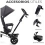 Kinderkraft AVEO Baby Tricycle, Foldable, Trike, Children's Bike, Evolutionary Tricycle, Tricycle Without Pedals, Baby Bike,