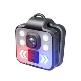 Mini cámara HD de 1080P, cámara corporal de policía portátil, aplicaci