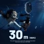 Mini cámara de acción WIFI 4K, grabadora de vídeo portátil POV con pul