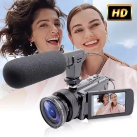 Grabadora de vídeo DV, grabadora de Audio de alta calidad con micrófon