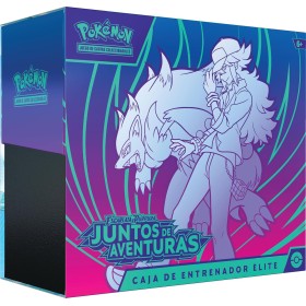 Pokémon Scarlet & Purple Elite Trainer Box - JCC Pokémon Adventure Together (1 Expanded Illustration Card, 9 Upgrade Envelopes &
