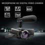 Grabadora de vídeo DV, grabadora de Audio de alta calidad con micrófon