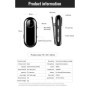 Mini cámara de cuerpo de Audio y vídeo, grabadora de voz activada por 