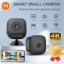 Xiaomi 4K Mini cámara WiFi IP/AP monitoreo remoto videocámara de detec