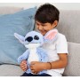 Disney Live Action Stitch, 6315870511 Simba Soft Plush Figure, 25 cm Height, True to the Original, Standing, for Babies and