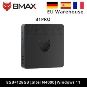 BMAX Mini PC B1PRO Windows 11 Pro 8GB RAM 128GB ROM N4000 Micro Deskto