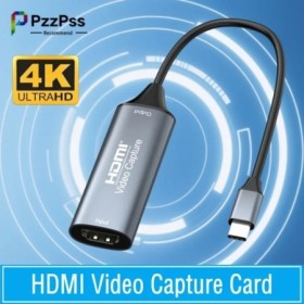 Nueva tarjeta de captura de vídeo HDMI 4K 30Hz HDMI a USB 2,0 USB 3,0 