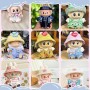 Xiujuers 17cm Plush Clothes for Labubu Doll Clothes 17cm for Labubu Dolls (A)
