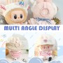 Xiujuers 17cm Plush Clothes for Labubu Doll Clothes 17cm for Labubu Dolls (A)