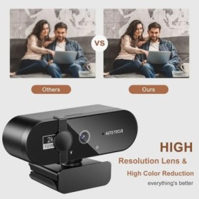 Cámara web 4K 1080P Mini cámara 2K Full HD con micrófono 30fps cámara 