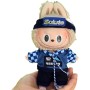 Xiujuers 17cm Plush Clothes for Labubu Doll Clothes 17cm for Labubu Dolls (A)