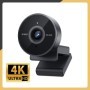Cámara web 4K Cámara web 1080P 60fps con micrófono Mini cámara USB par
