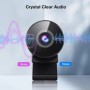 Cámara web 4K Cámara web 1080P 60fps con micrófono Mini cámara USB par