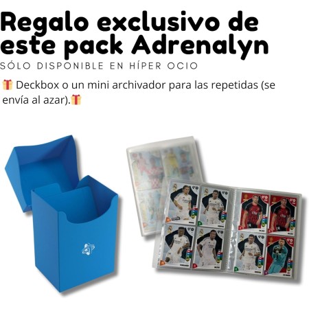 Megapack Adrenalyn 2024-2025 | Premium Panini Album | Gift for Repeat Cards | Exclusive Edition Santander League | +8 Envelopes