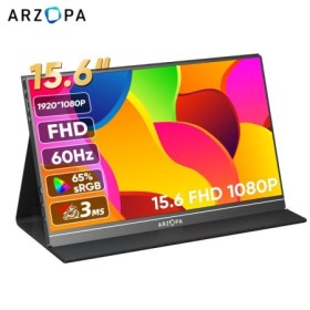 ARZOPA 1080P Monitor portátil monitores de 15,6 pulgadas para ordenado