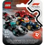 LEGO F1 Collectible Toy Cars, 1 of 12 Model Car Miniatures, Formula 1 Squires: Ferrari, Mercedes, McLaren, Red Bull, Surprise