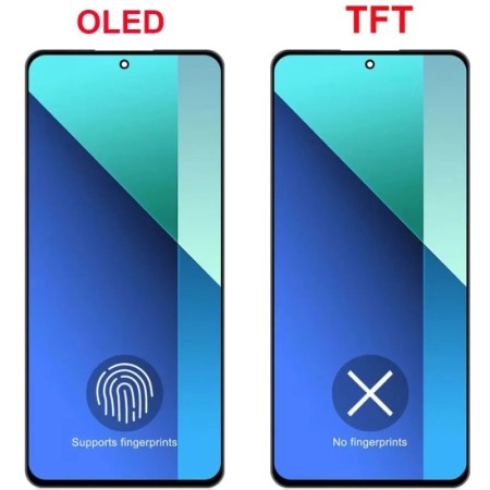 6,67 ''AMOLED para Xiaomi Redmi Note 14 4G pantalla LCD Panel táctil d