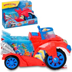 SUPERTHINGS Bite Attack SuperThings Kazoom Power Doc Vroom Vehicle Contains 1 Bite Attack Vehicle, 1 Doc Vroom Exclusive, 1