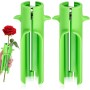 2 piezas de herramienta para quitar espinas de rosas, cortador de flores, removedor de espinas, herramienta para quitar hojas,