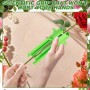2 piezas de herramienta para quitar espinas de rosas, cortador de flores, removedor de espinas, herramienta para quitar hojas,