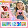 LUVTOY Instant Children's Photo Camera, 2.4 Inch Instant Camera Children with 32 GB Card and Printing Paper, 1080P Children's